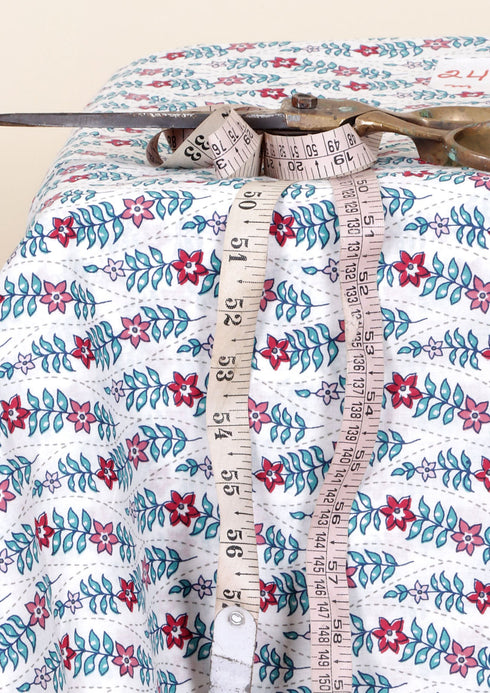 Cambric Cotton In Floral Print